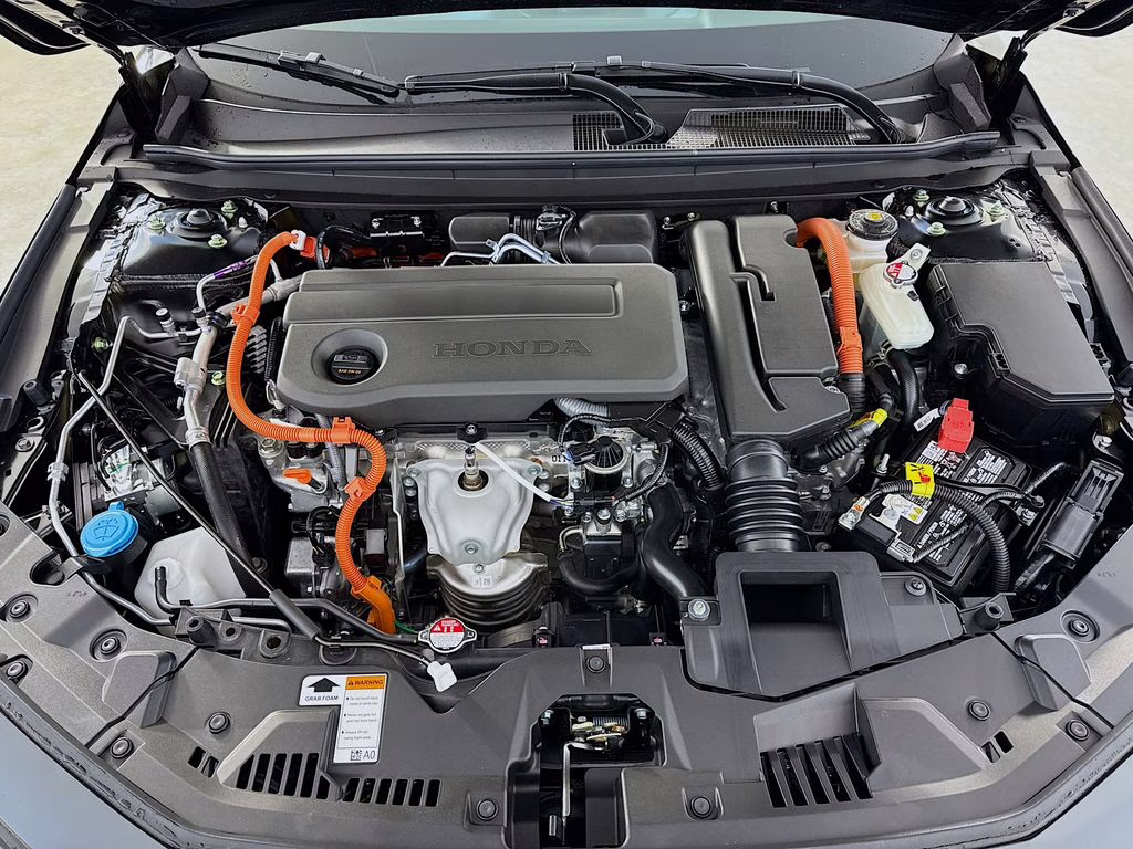 2026 Crystal Black Pearl Honda Accord Hybrid EX-L FWD Sedan