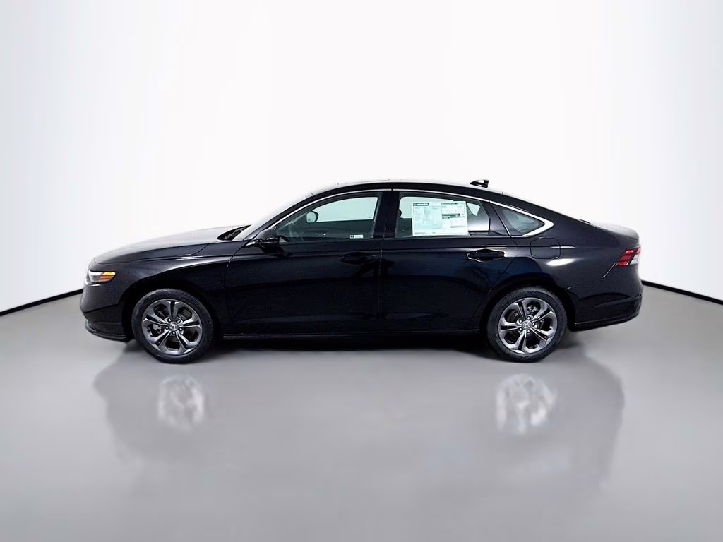 2026 Crystal Black Pearl Honda Accord Hybrid EX-L FWD Sedan