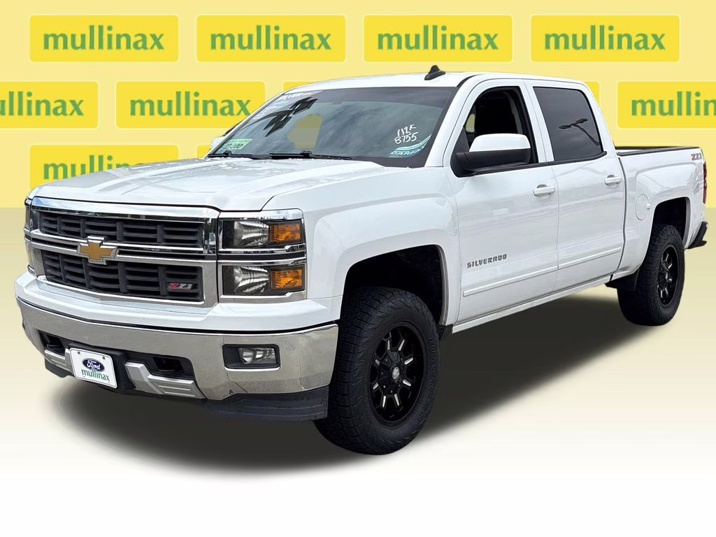 2015 Summit White Chevrolet Silverado 1500 LT 4X4 Truck