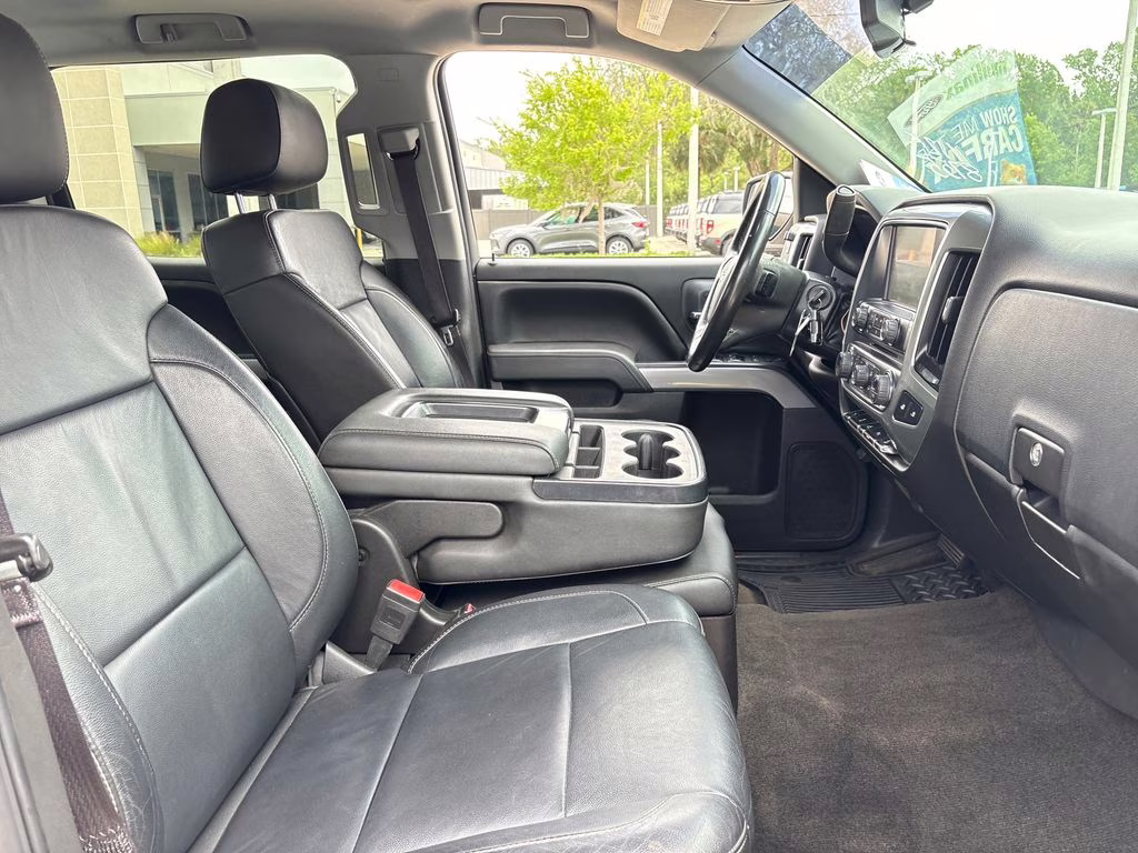 2015 Summit White Chevrolet Silverado 1500 LT 4X4 Truck