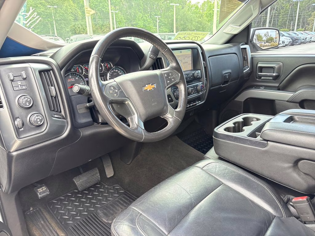 2015 Summit White Chevrolet Silverado 1500 LT 4X4 Truck