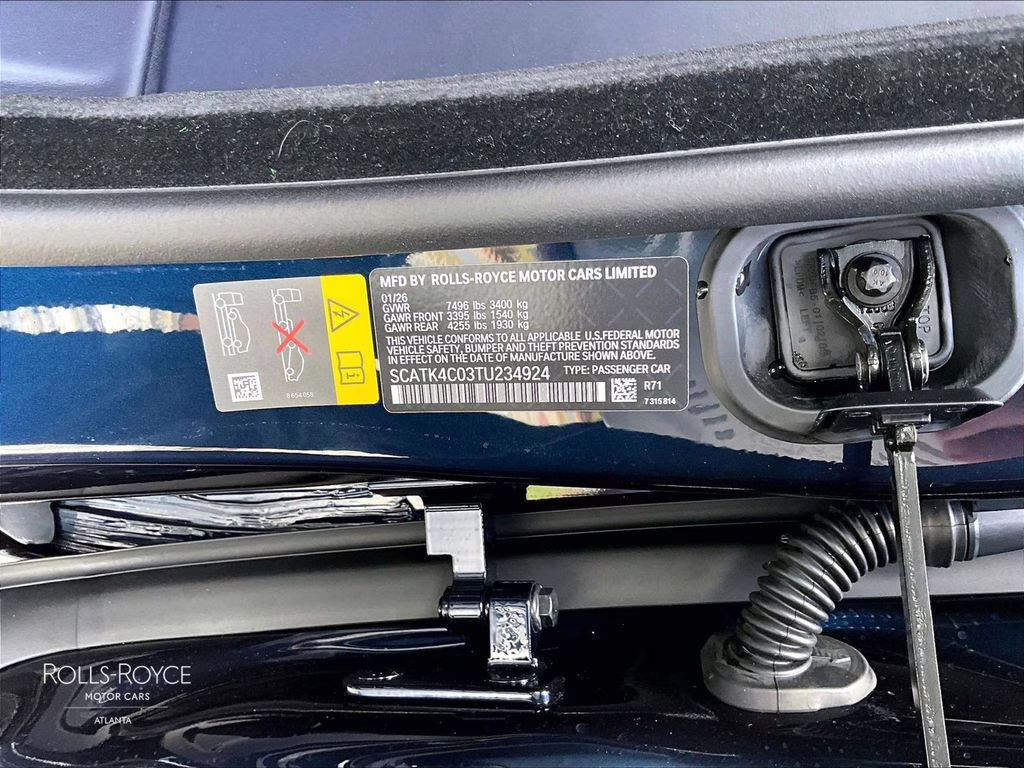 2026 Midnight Sapphire Rolls-Royce Black Badge Spectre AWD Coupe