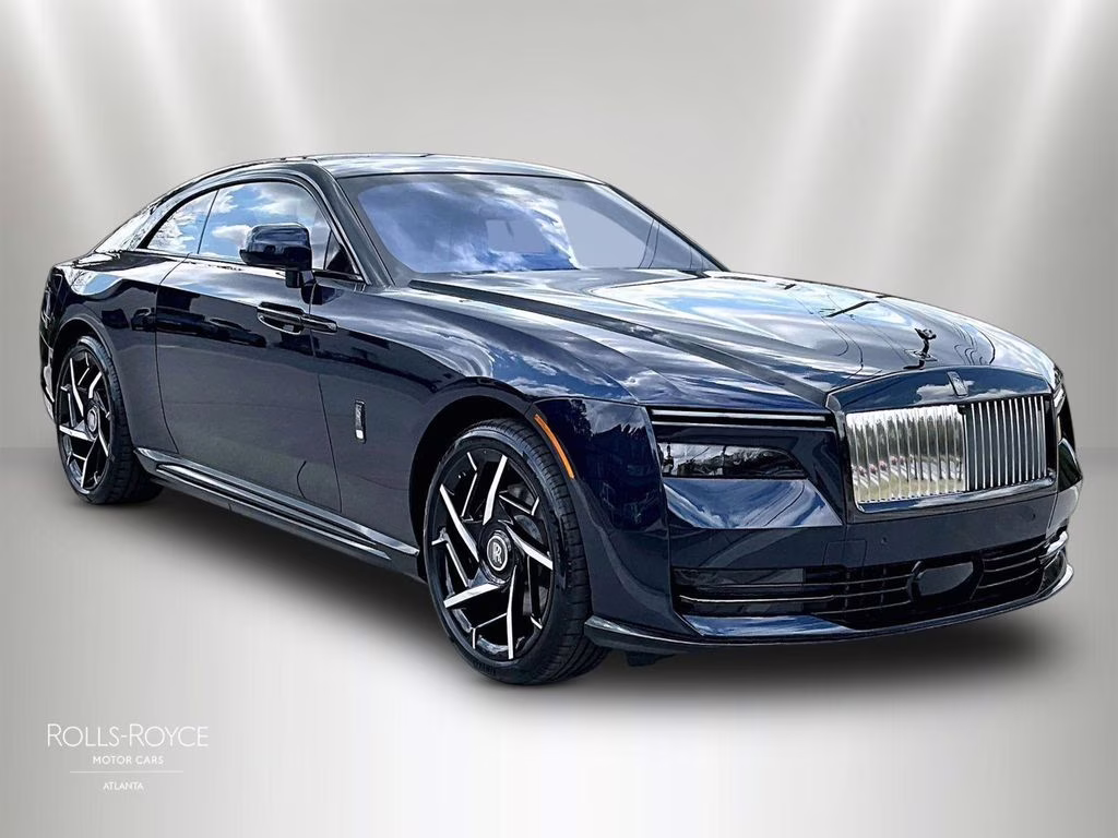 2026 Midnight Sapphire Rolls-Royce Black Badge Spectre AWD Coupe