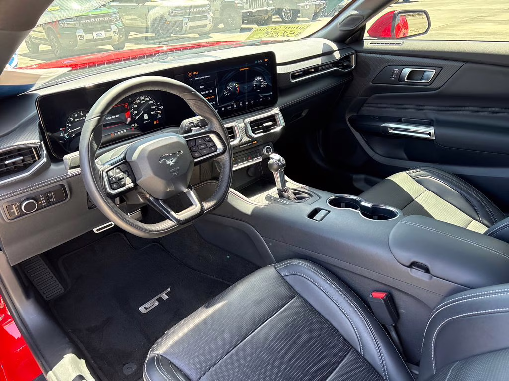 2025 Race Red Ford Mustang GT Premium RWD Coupe