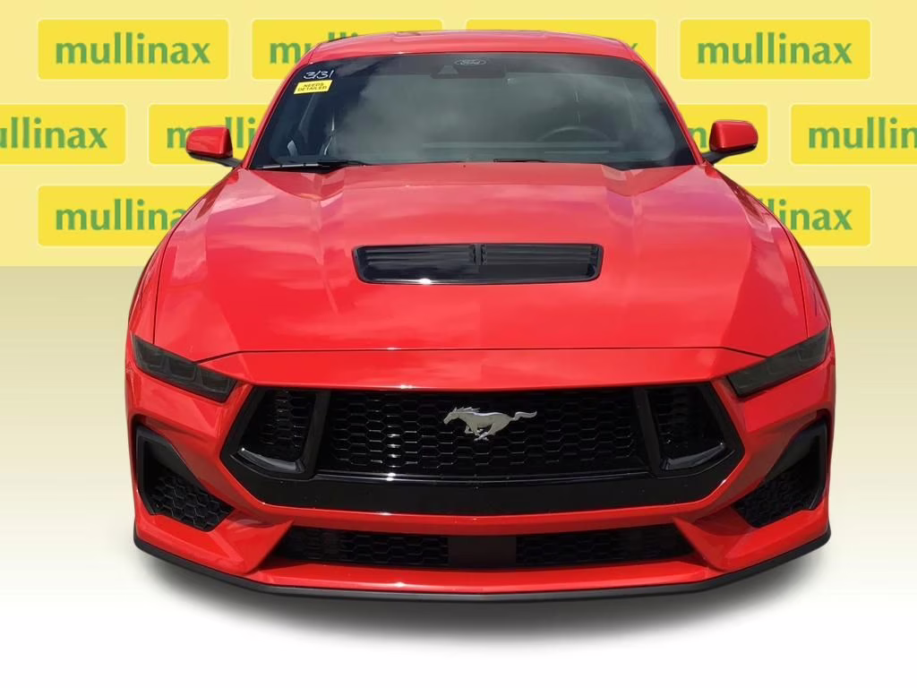 2025 Race Red Ford Mustang GT Premium RWD Coupe