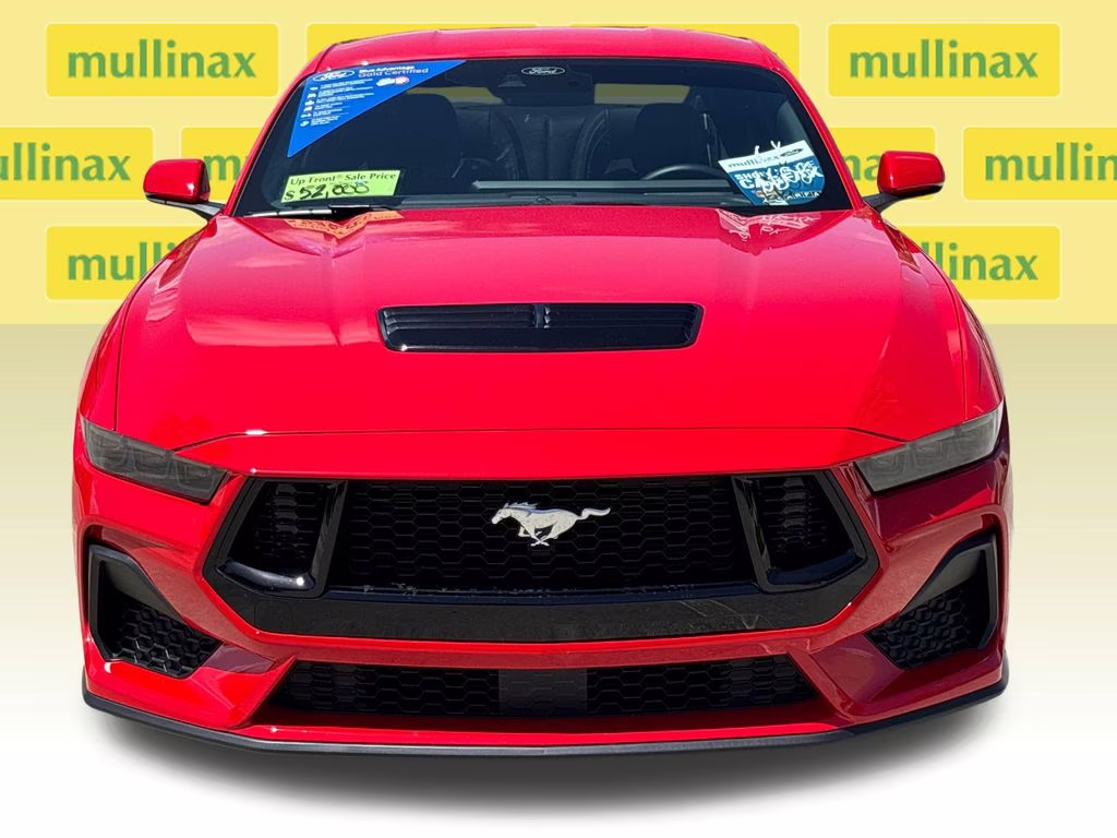 2025 Race Red Ford Mustang GT Premium RWD Coupe