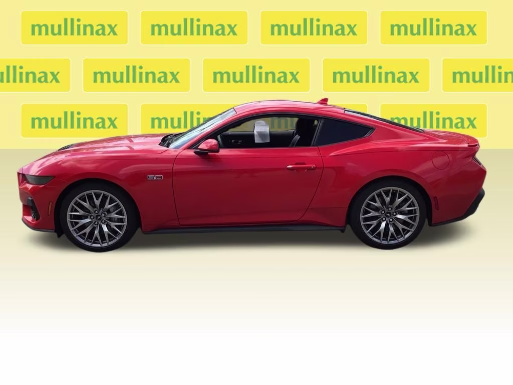 2025 Race Red Ford Mustang GT Premium RWD Coupe