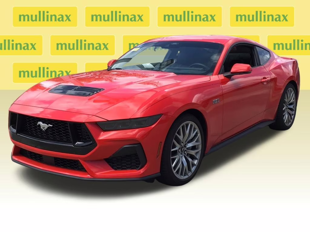2025 Race Red Ford Mustang GT Premium RWD Coupe