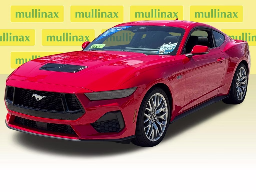 2025 Race Red Ford Mustang GT Premium RWD Coupe
