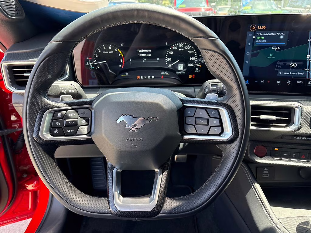 2025 Race Red Ford Mustang GT Premium RWD Coupe