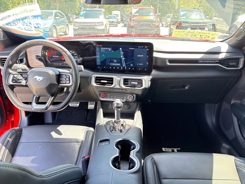 2025 Race Red Ford Mustang GT Premium RWD Coupe