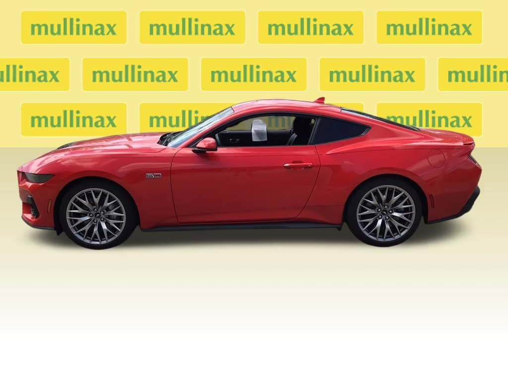 2025 Race Red Ford Mustang GT Premium RWD Coupe