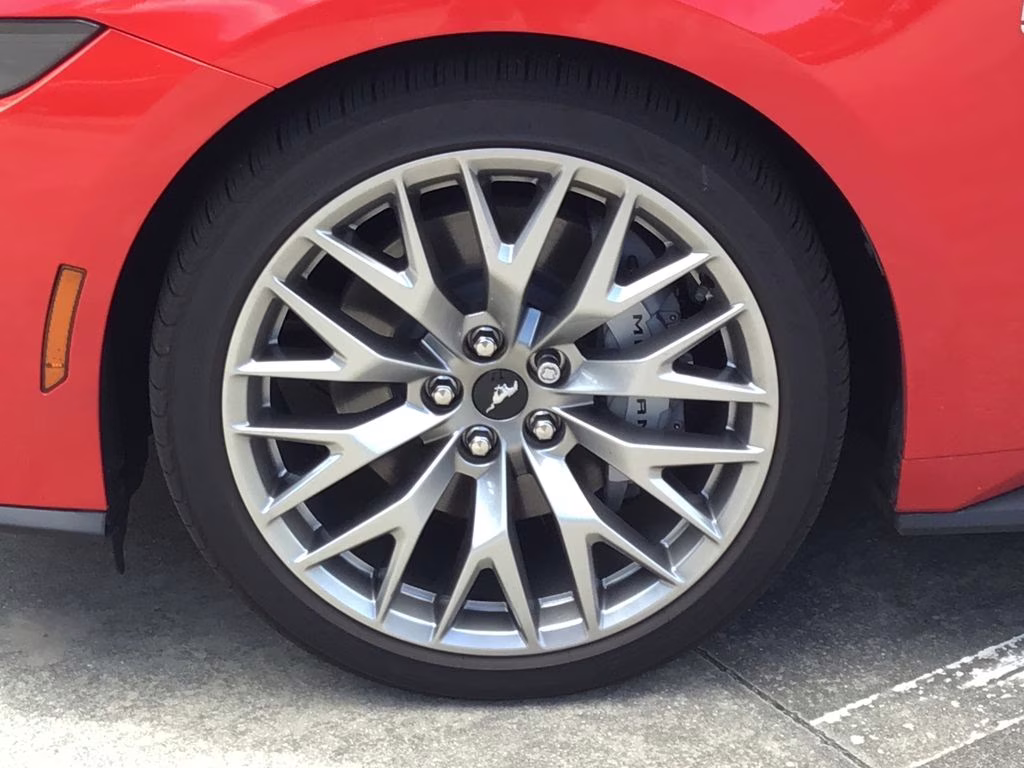 2025 Race Red Ford Mustang GT Premium RWD Coupe