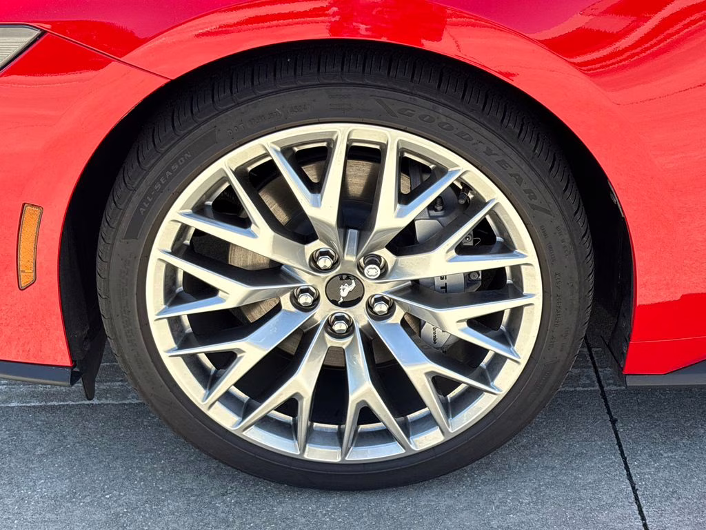 2025 Race Red Ford Mustang GT Premium RWD Coupe