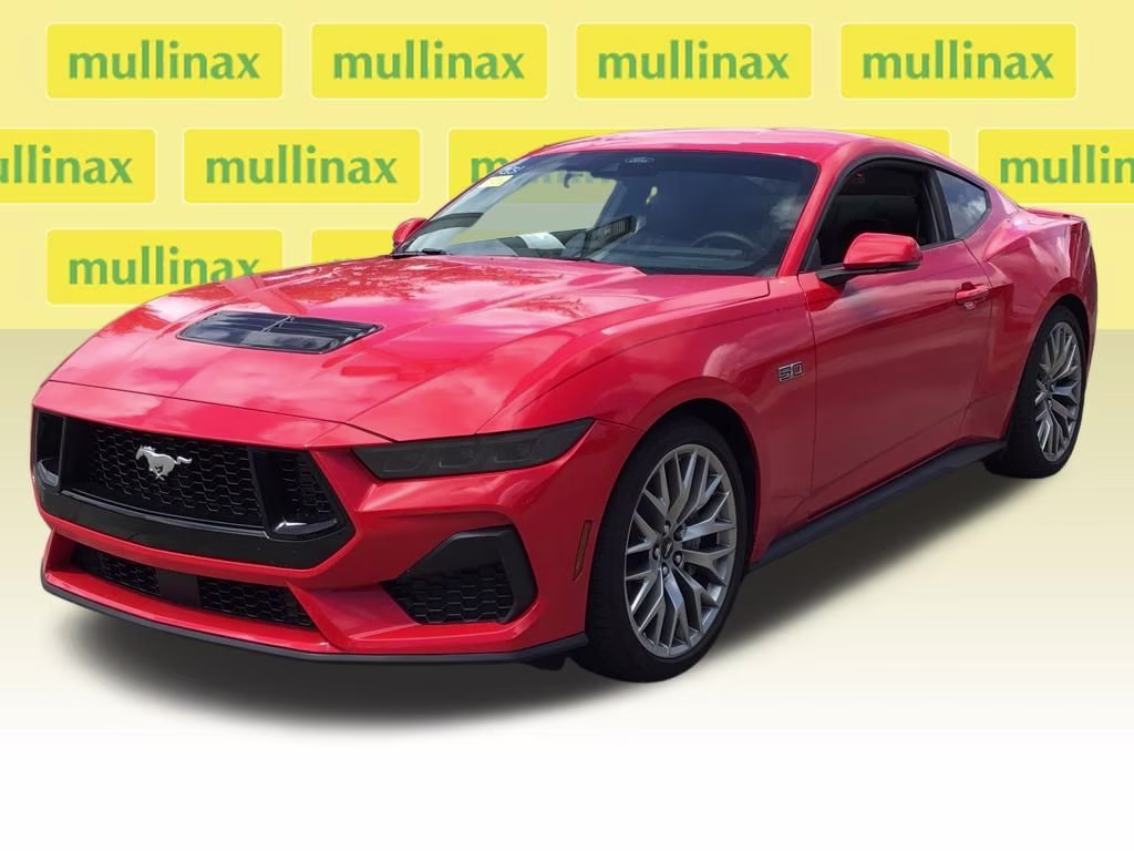 2025 Race Red Ford Mustang GT Premium RWD Coupe