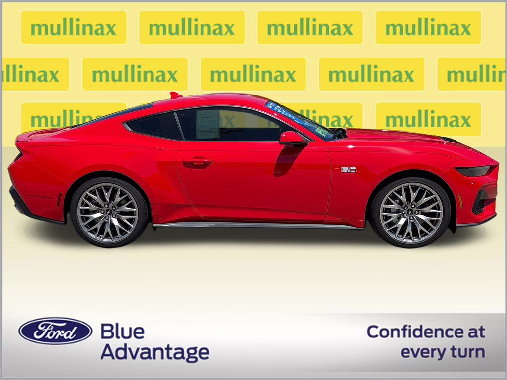 2025 Race Red Ford Mustang GT Premium RWD Coupe