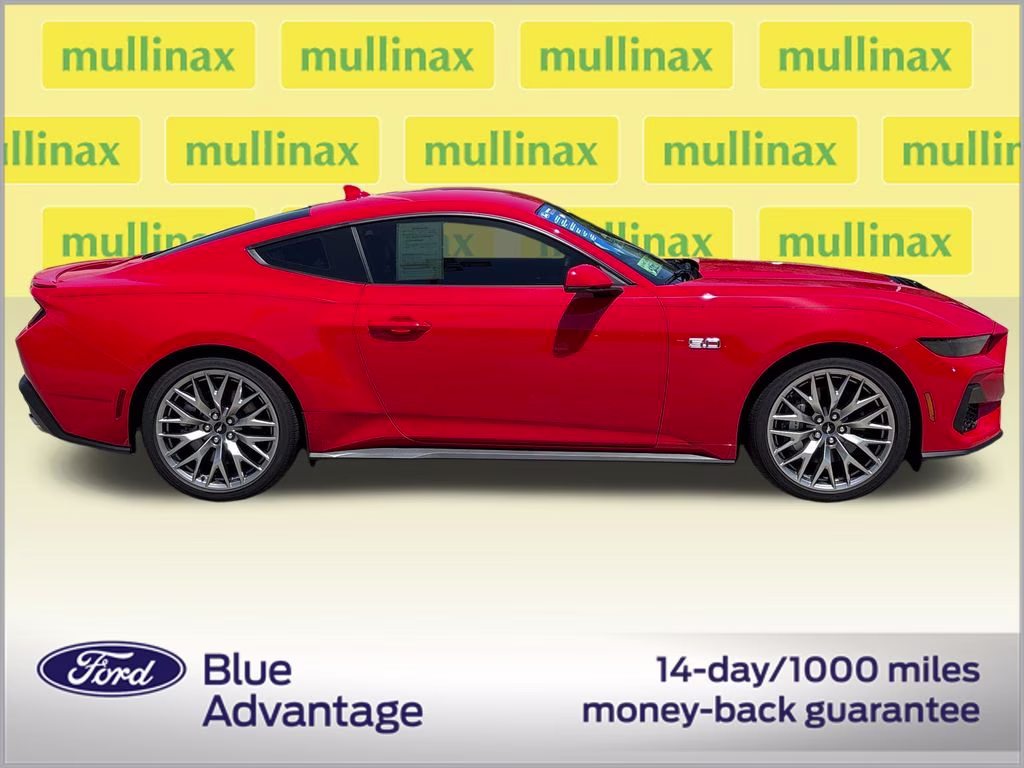 2025 Race Red Ford Mustang GT Premium RWD Coupe