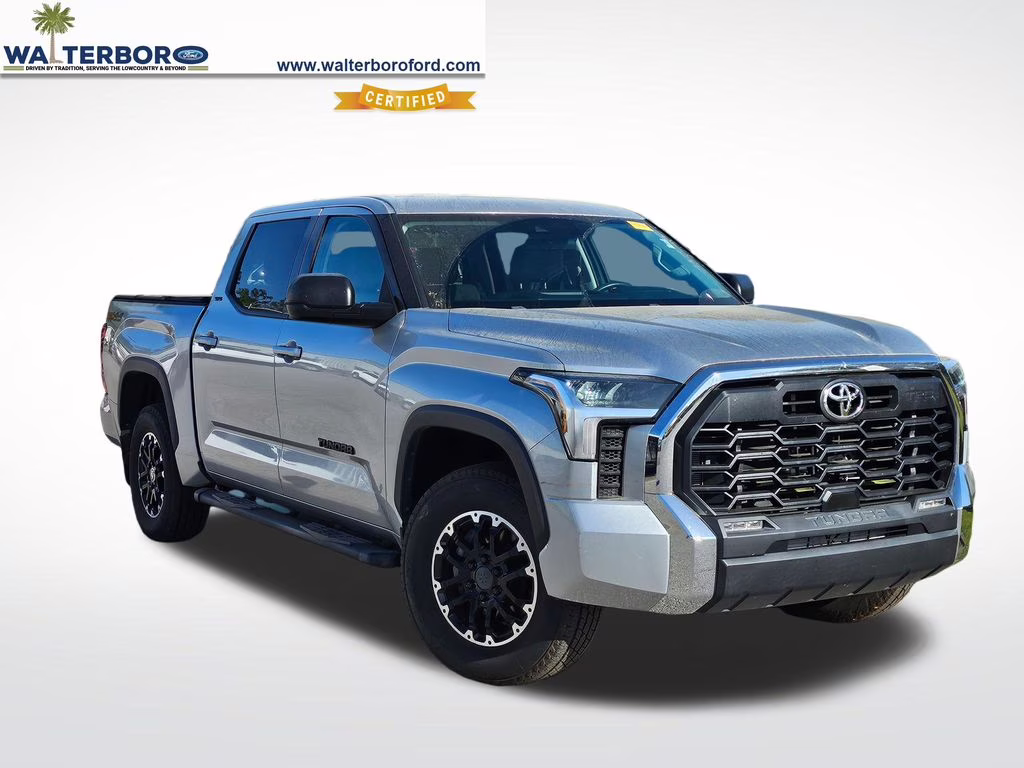 2022 Celestial Silver Metallic Toyota Tundra SR5 4X4 Truck