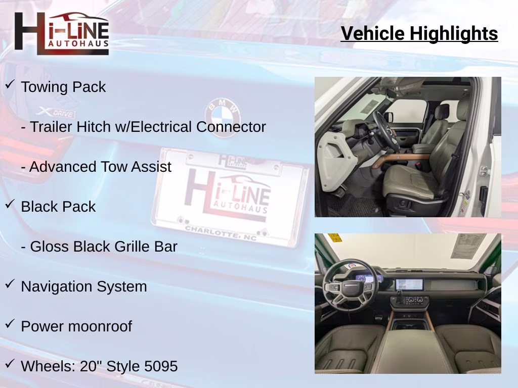 2020 Fuji White Land Rover Defender 110 HSE AWD SUV