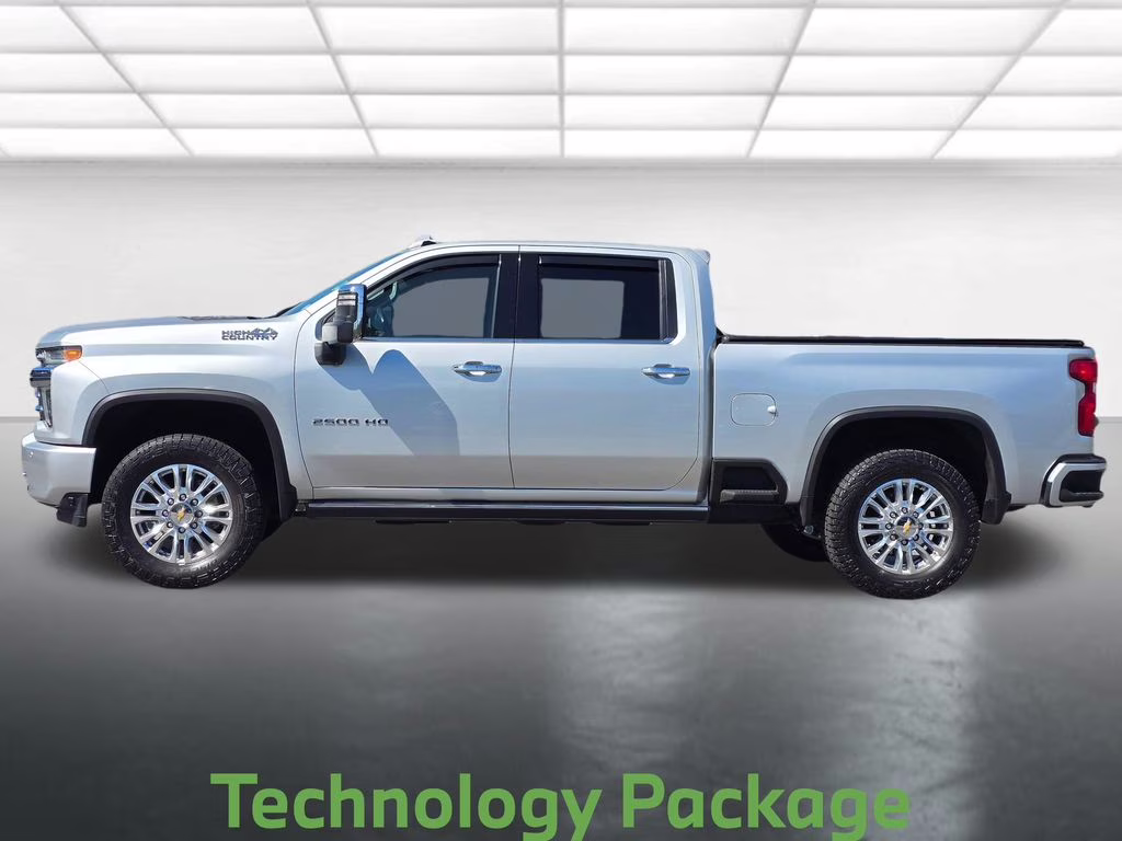 2021 Silver Ice Metallic Chevrolet Silverado 2500HD High Country 4X4 Truck