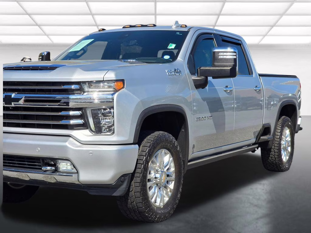 2021 Silver Ice Metallic Chevrolet Silverado 2500HD High Country 4X4 Truck