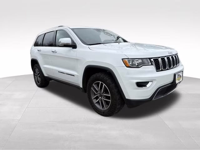 2022 Bright White Clearcoat Jeep Grand Cherokee WK Limited 4X4 SUV