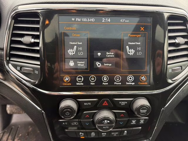 2022 Bright White Clearcoat Jeep Grand Cherokee WK Limited 4X4 SUV