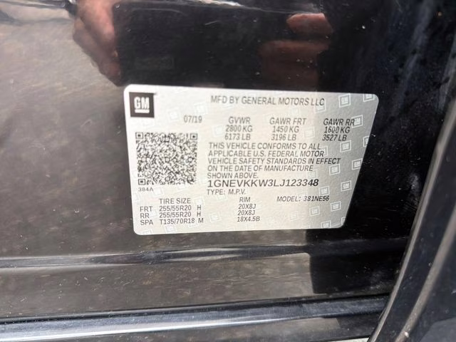 2020 Mosaic Black Metallic Chevrolet Traverse Premier AWD SUV