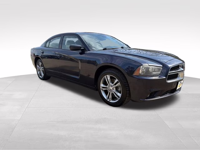 2012 Blackberry Pearlcoat Dodge Charger SXT AWD Sedan