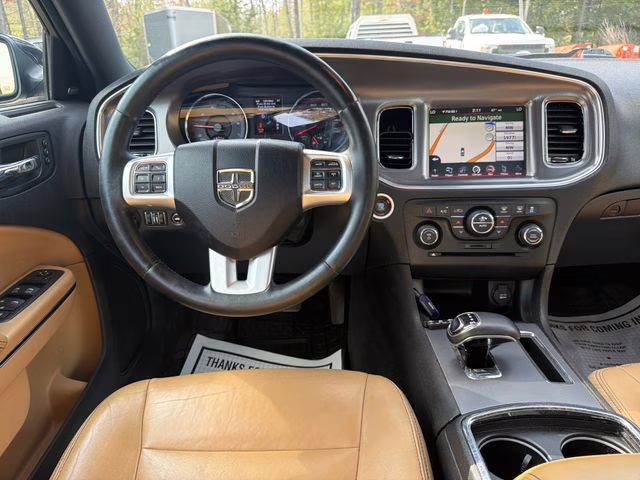 2012 Blackberry Pearlcoat Dodge Charger SXT AWD Sedan