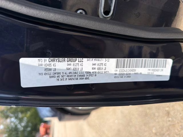 2012 Blackberry Pearlcoat Dodge Charger SXT AWD Sedan