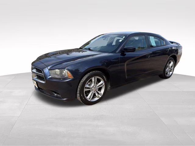 2012 Blackberry Pearlcoat Dodge Charger SXT AWD Sedan