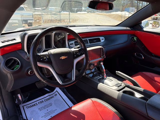 2015 Summit White Chevrolet Camaro SS RWD Coupe