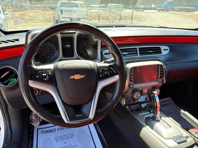 2015 Summit White Chevrolet Camaro SS RWD Coupe