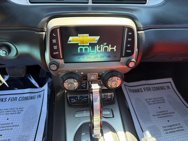 2015 Summit White Chevrolet Camaro SS RWD Coupe