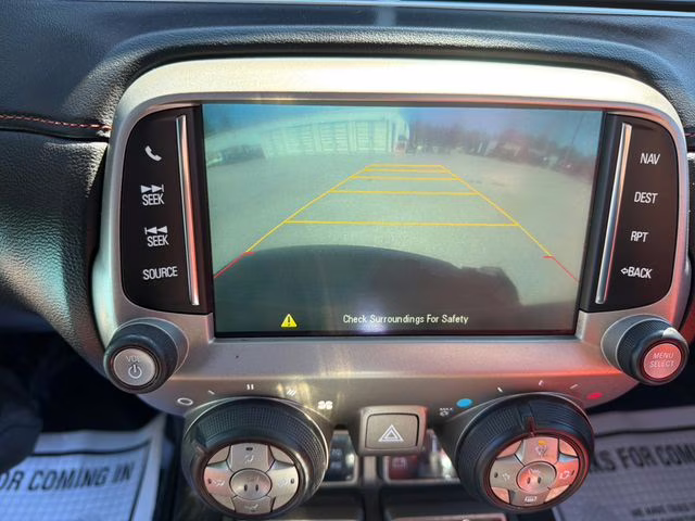 2015 Summit White Chevrolet Camaro SS RWD Coupe