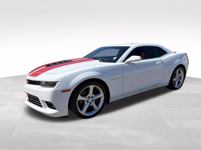 2015 Summit White Chevrolet Camaro SS RWD Coupe
