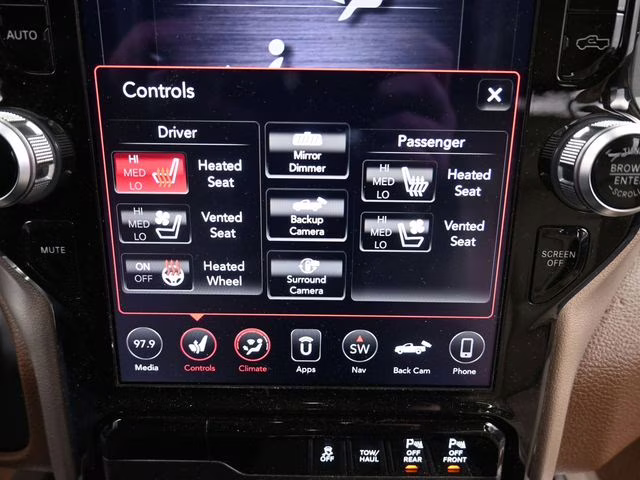 2019 Granite Crystal Metallic Clearcoat Ram 1500 Laramie 4X4 Truck