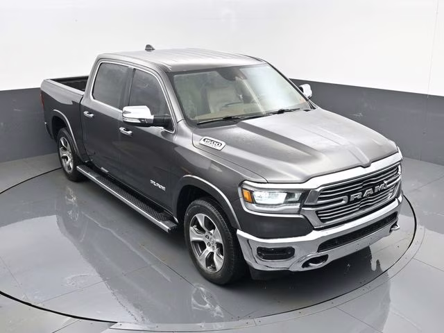 2019 Granite Crystal Metallic Clearcoat Ram 1500 Laramie 4X4 Truck