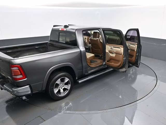 2019 Granite Crystal Metallic Clearcoat Ram 1500 Laramie 4X4 Truck