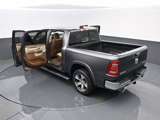 2019 Granite Crystal Metallic Clearcoat Ram 1500 Laramie 4X4 Truck