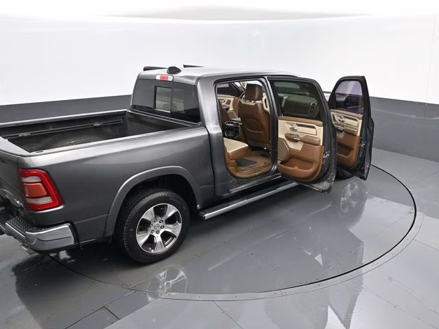 2019 Granite Crystal Metallic Clearcoat Ram 1500 Laramie 4X4 Truck