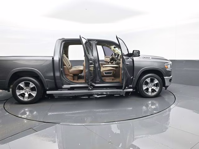 2019 Granite Crystal Metallic Clearcoat Ram 1500 Laramie 4X4 Truck