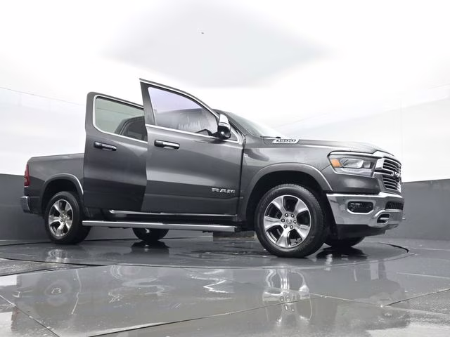 2019 Granite Crystal Metallic Clearcoat Ram 1500 Laramie 4X4 Truck