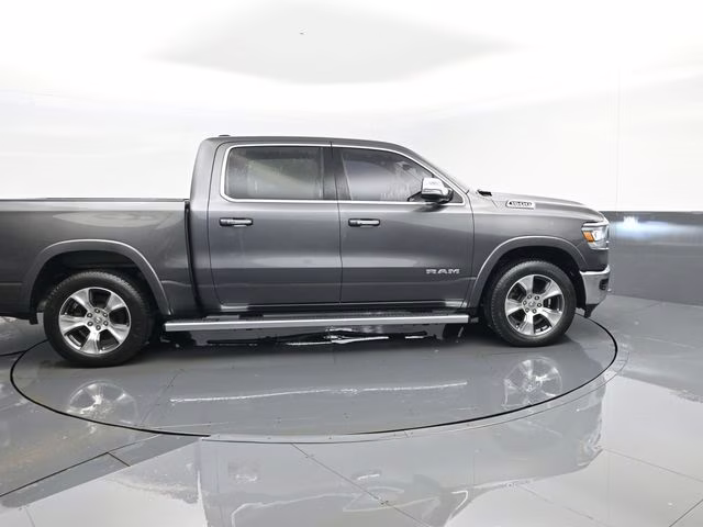 2019 Granite Crystal Metallic Clearcoat Ram 1500 Laramie 4X4 Truck