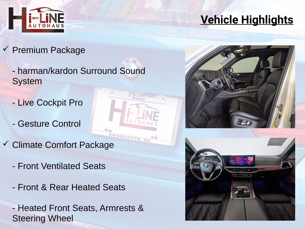 2024 Mineral White Metallic BMW X5 sDrive40i RWD SUV