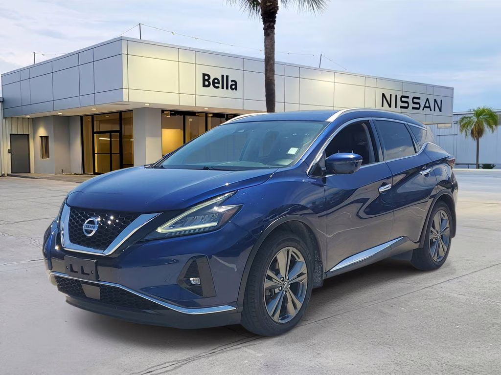 2020 Deep Blue Pearl Nissan Murano Platinum AWD SUV