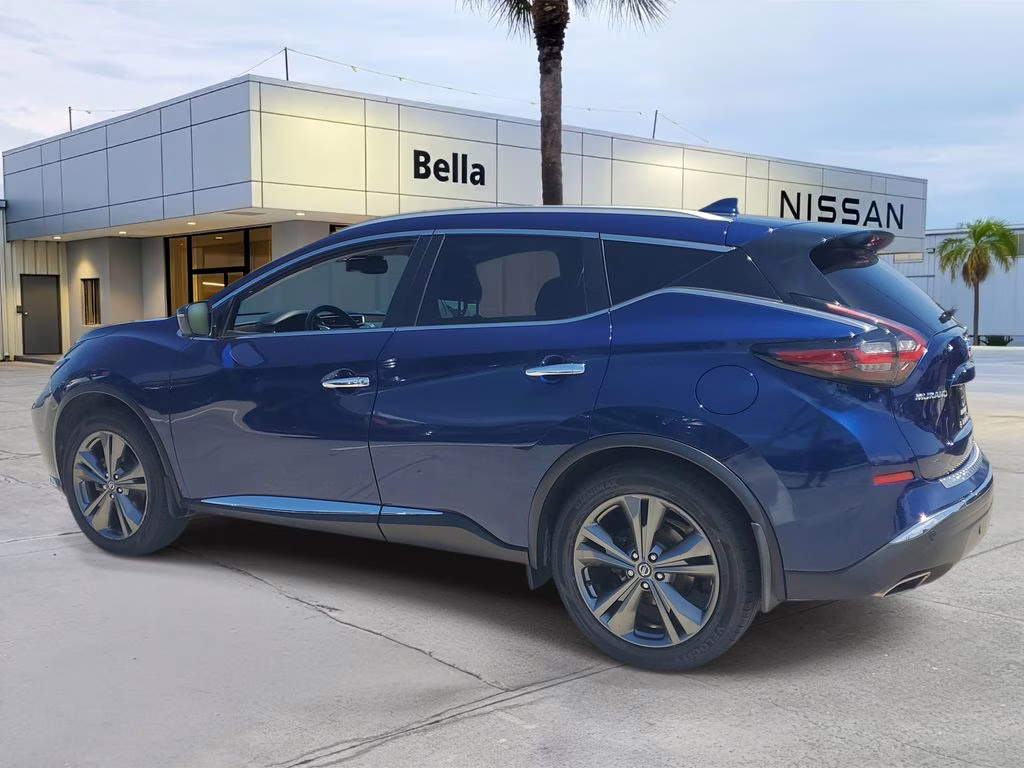 2020 Deep Blue Pearl Nissan Murano Platinum AWD SUV