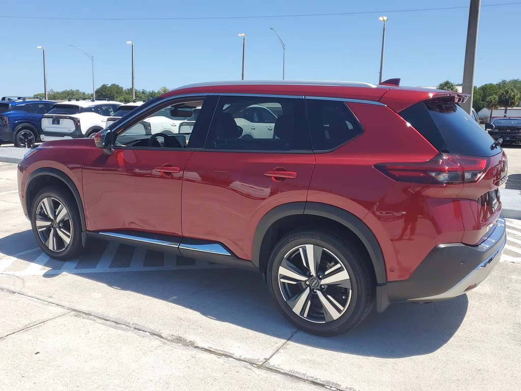 2023 Scarlet Ember Tintcoat Nissan Rogue Platinum AWD SUV