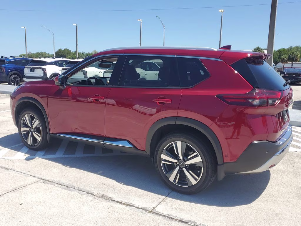 2023 Scarlet Ember Tintcoat Nissan Rogue Platinum AWD SUV